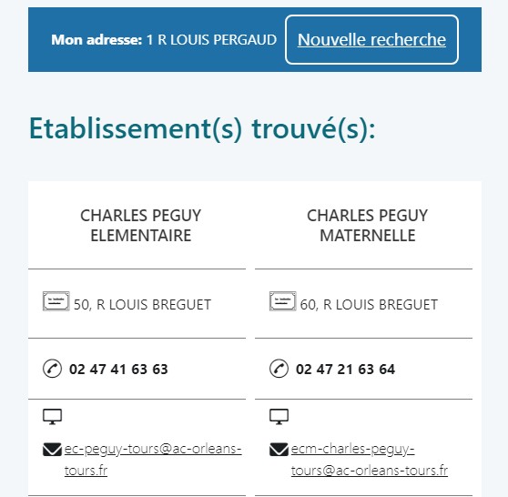 De quelle école dépend mon enfant ?